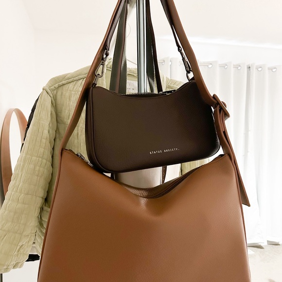 Status Anxiety Losing Touch Bag in Camel - Picture 8 of 8